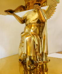Antique Brass Angel Tabor 9065